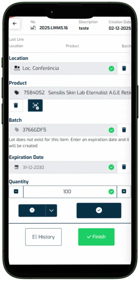 Continuous Real-Time Inventory